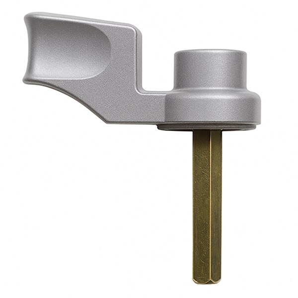 Pella Sliding Door Thumb Turn in Brushed Satin Nickel